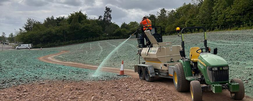 Hydroseeding